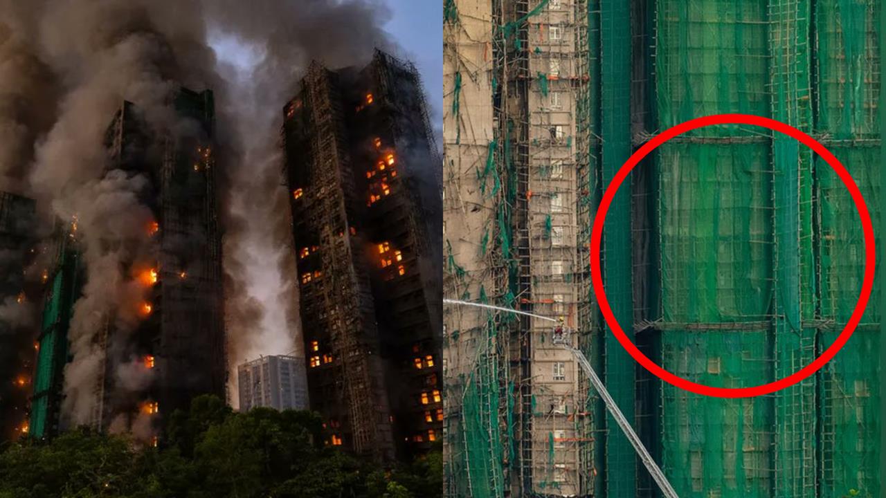 香港大火/宏福苑「棚網不阻燃」慘奪55人命?中科監察主席爆猛料:投訴被無視