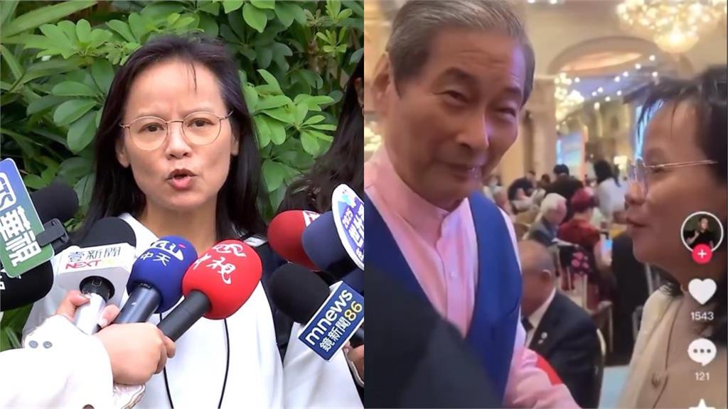 區桂芝「緊靠白狼」悄悄話畫面曝光！周玉蔻開酸：敵我不分的高中女教師
