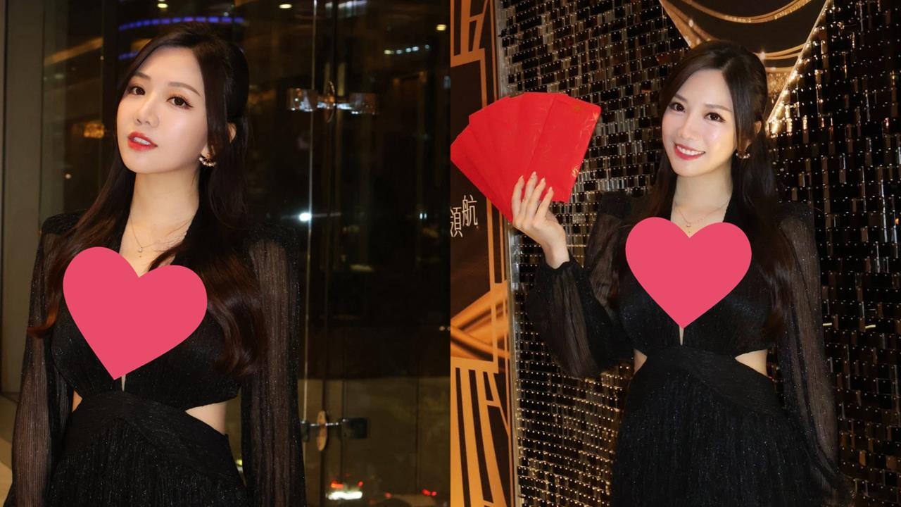 蔡尚樺「深V禮服」被讚最辣尾牙主持人！老闆狂撒幣「加碼30萬購屋金」她看傻眼