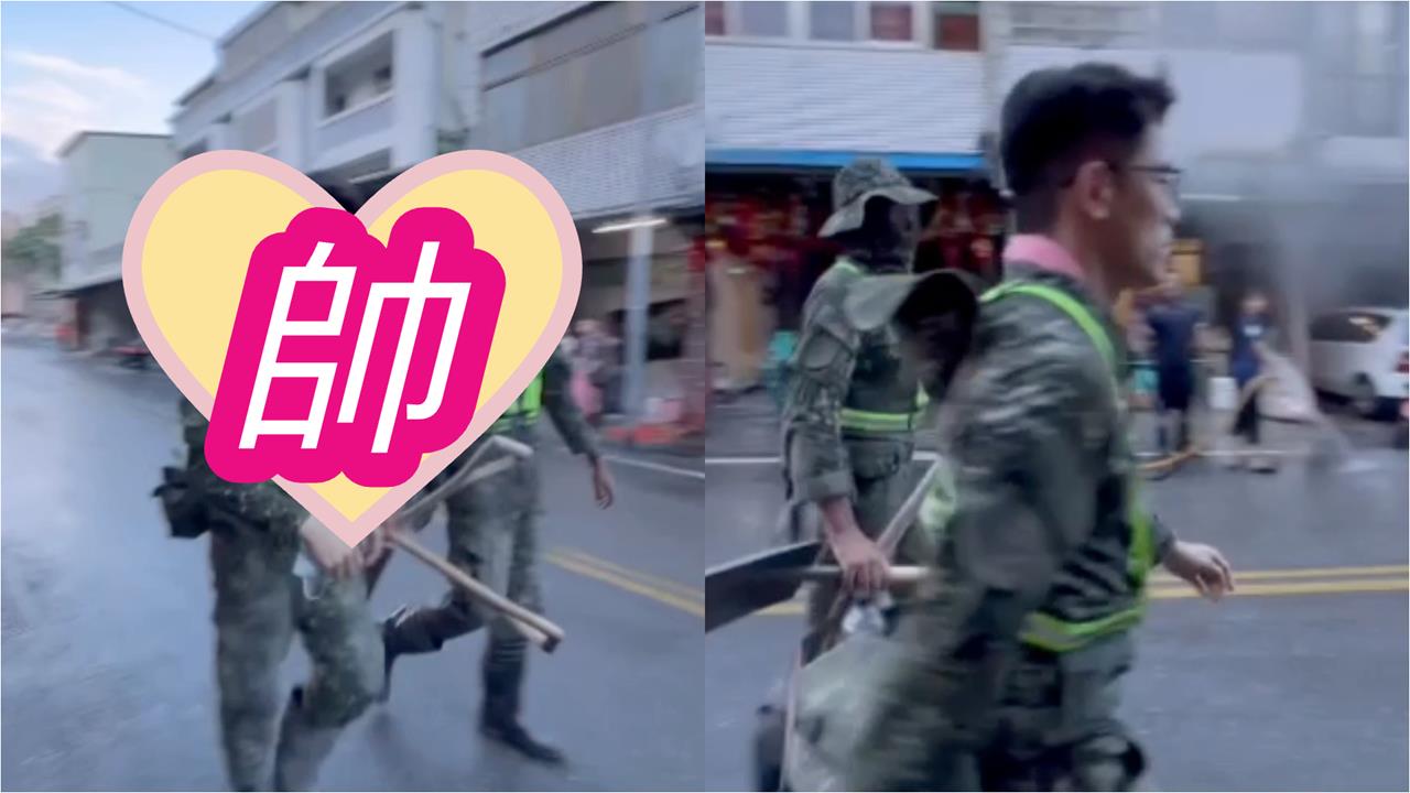 人妻海巡國軍尪「超暖暴紅片」找到了！阿兵哥「帽送光復女童」萬人瘋看