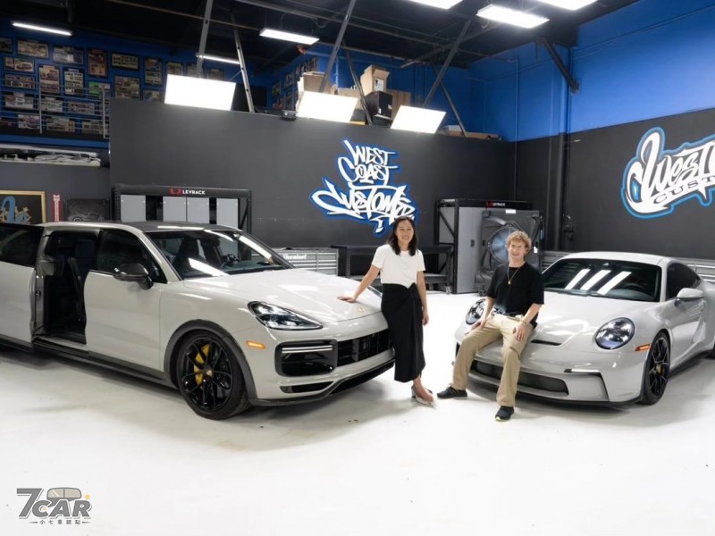 擁有電動側滑門的保時捷！Mark Zuckerberg 贈妻加長版 Porsche Cayenne