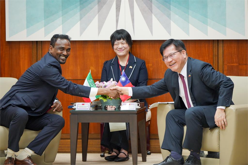 快新聞／接見索馬利蘭外長　林佳龍讚：非洲之角民主典範