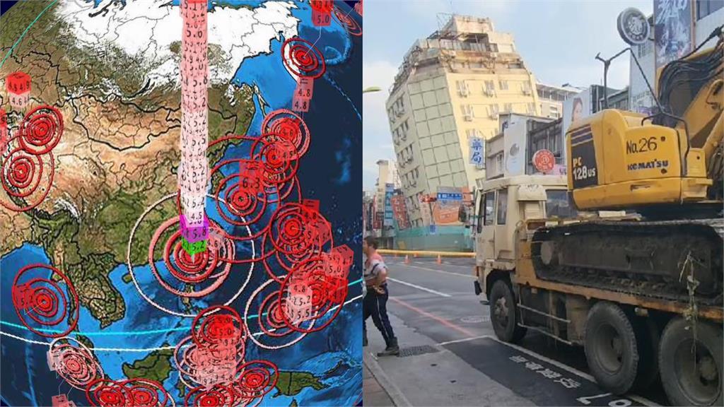 全球地震3D圖曝光！台灣超密集「疊成另類101」震驚全網