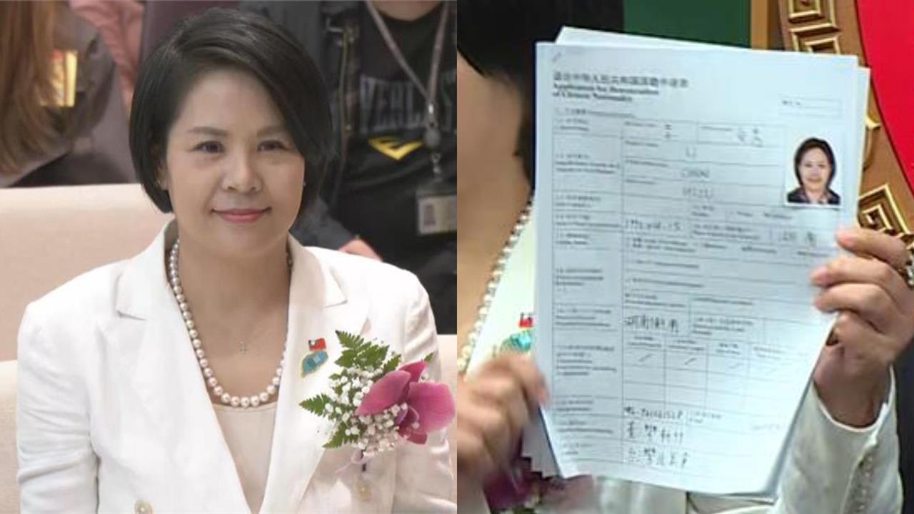 李貞秀「放棄中國籍」申請表流出！卓冠廷揪「5大錯誤」開罵了：根本亂寫
