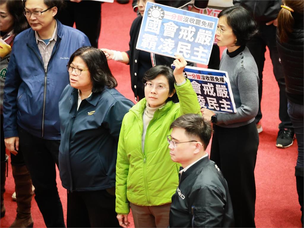 快新聞／人民不會忘記「以暴力通過惡法」　林岱樺：捍衛台灣！我們會奮戰到底