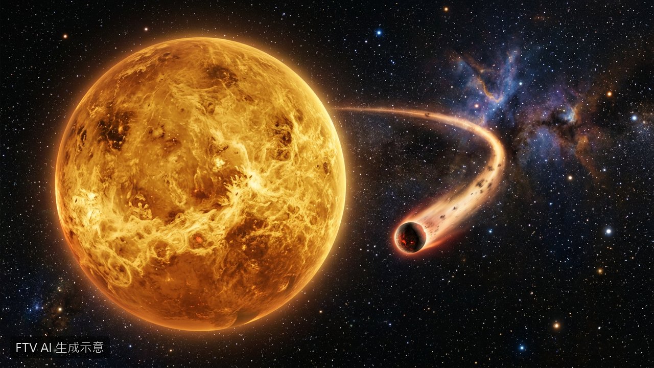 金星為何沒有衛星？天文研究揭密：恐遭母行星吞噬