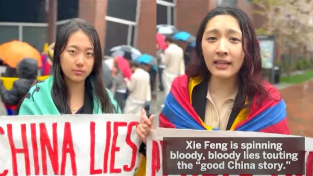 哈佛台裔生嗆爆中國大使！舉「中國說謊」遭強硬驅離…影片惹怒網