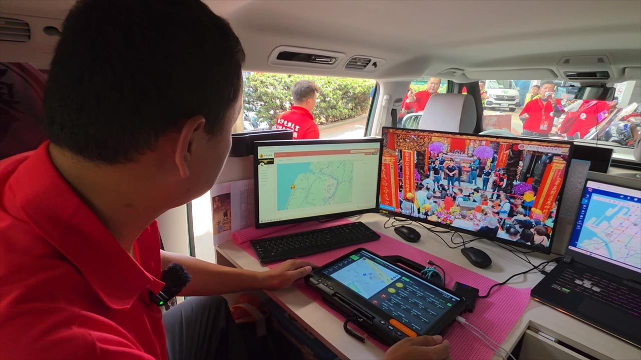 「一鍵求救」！　白沙屯救護重機車隊守護香燈腳