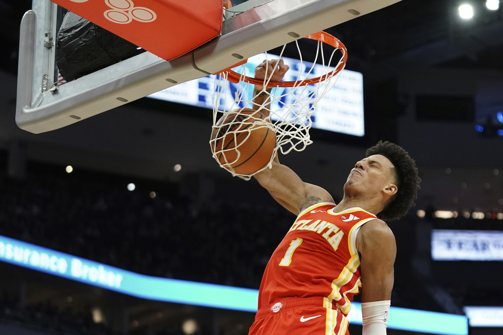NBA(影)/兩支連勝球隊火車對撞 老鷹客場中止公鹿最近7連勝