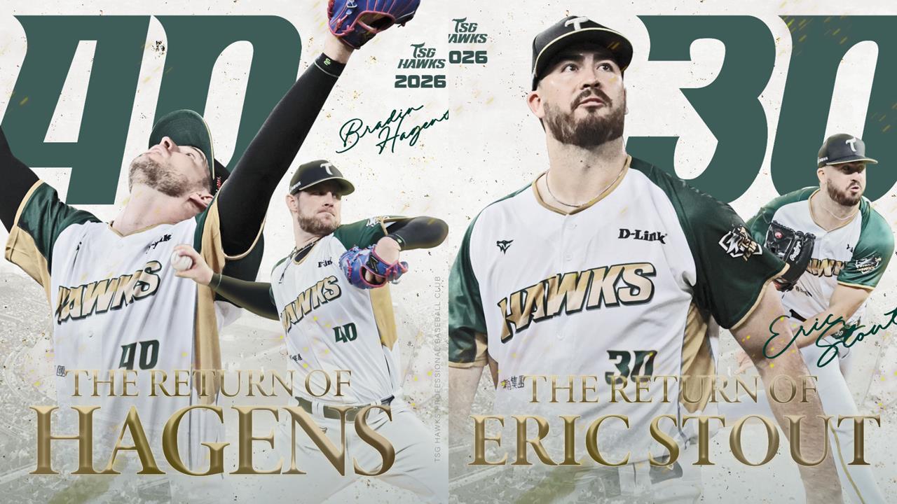 中職(影)／續留魔鷹後台鋼繼續幹大事！再和「左右護法」完成續約　合約總值一次看