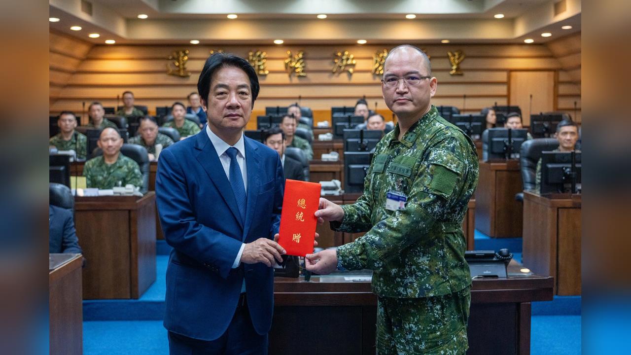 快新聞/視察漢光42號兵推!賴清德感謝國軍 籲朝野相挺軍購