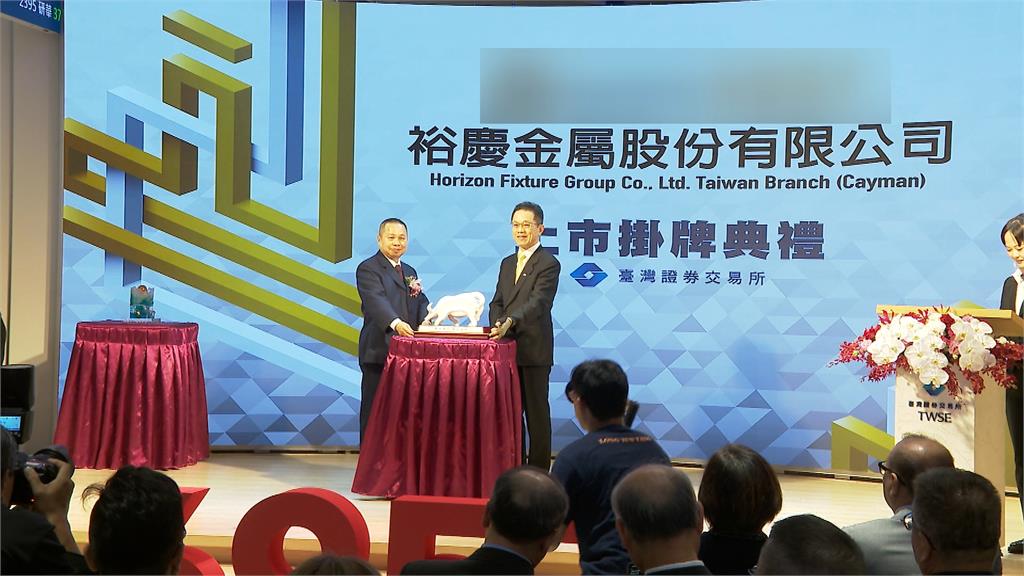 裕慶金屬上市漲逾87％　　AI股下殺台股早盤跌逾300點