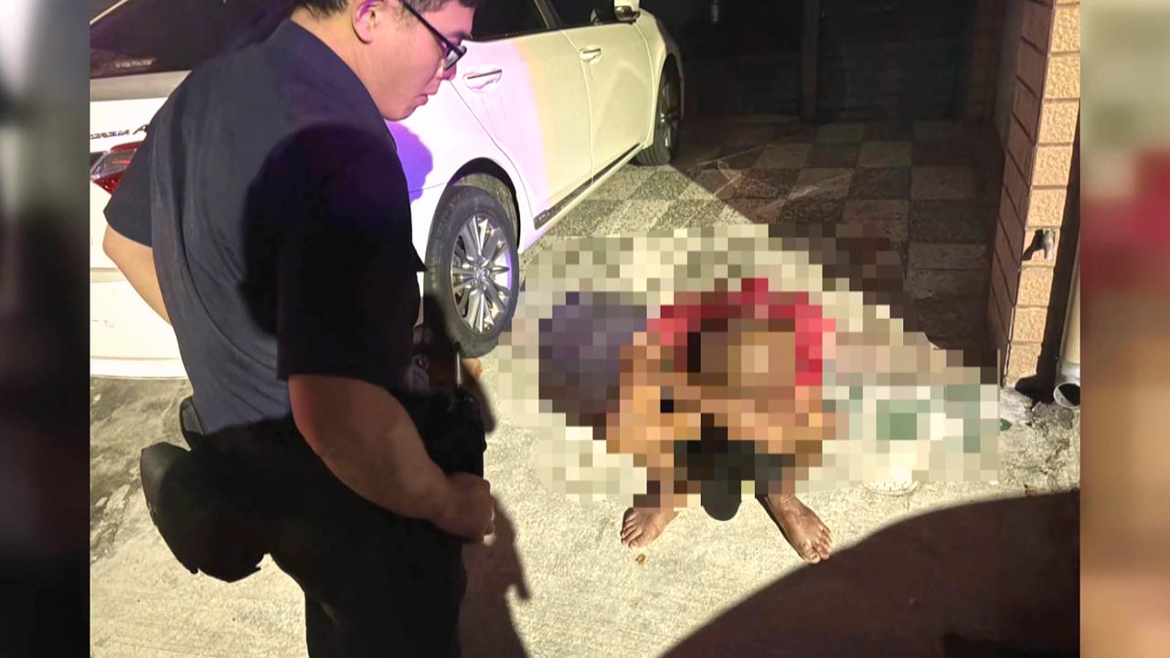 喝醉鬧事！男子持石塊狂砸電信玻璃窗　還囂張嗆居民：去報警啊