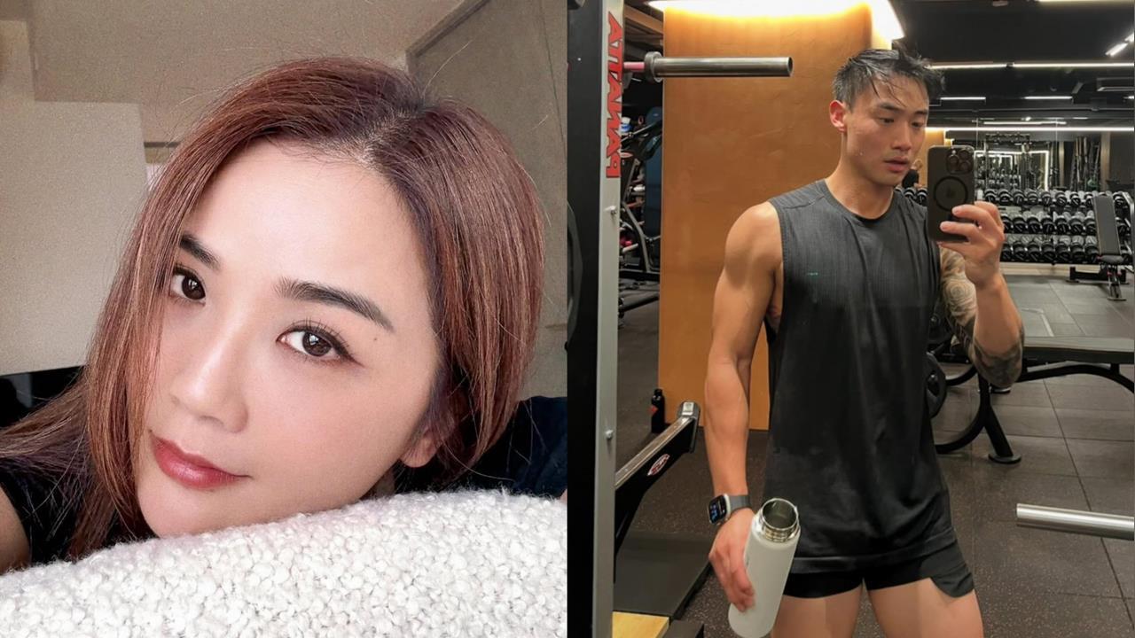 阿Sa蔡卓妍「閃婚小10歲健身教練」　甜曬喜訊：恭喜我嫁你，恭喜你娶我