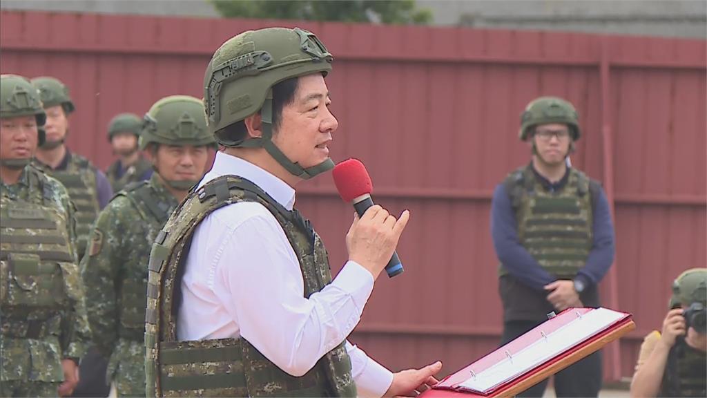 快新聞/賴清德視導M1A2T戰車實彈射擊 大讚:打擊力、機動性超強
