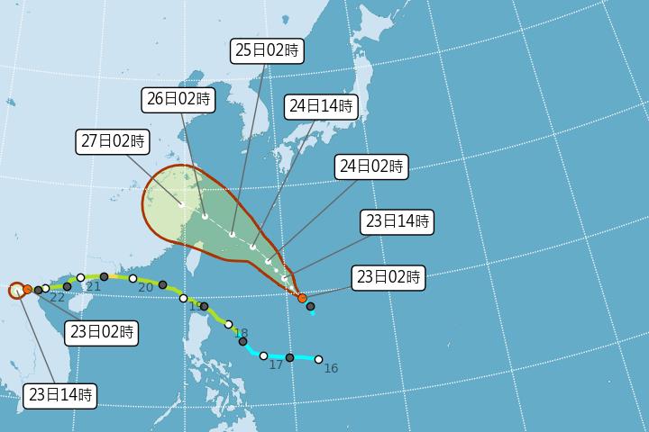 快新聞／降雨減少！今各地高溫上看36度　新颱路徑曝光了