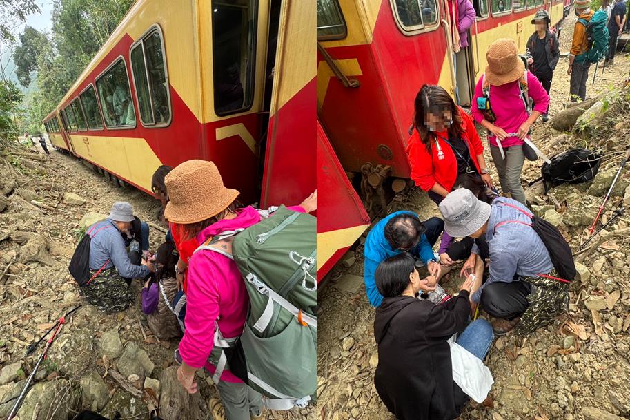 快新聞／阿里山小火車擦撞意外！登山客違規闖軌道區　62人行程受影響