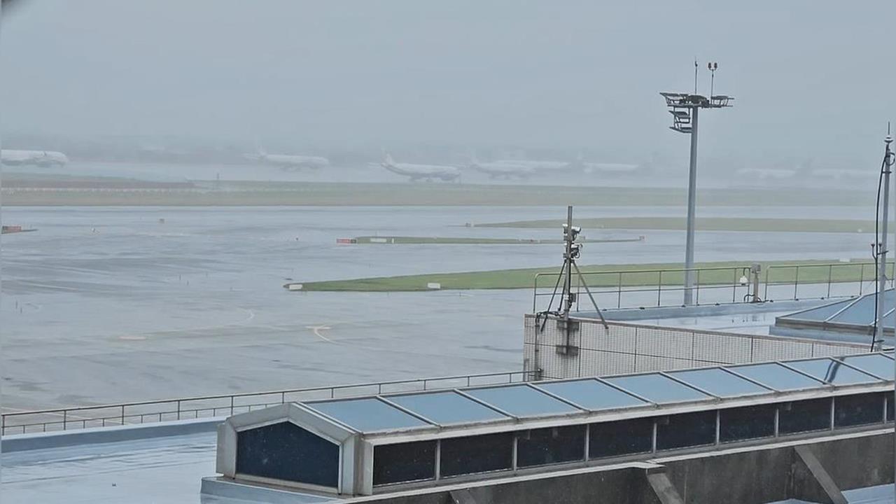 快新聞／颱風威力十足！桃機表定760架次起降全數取消  「出入境掛零破紀錄」