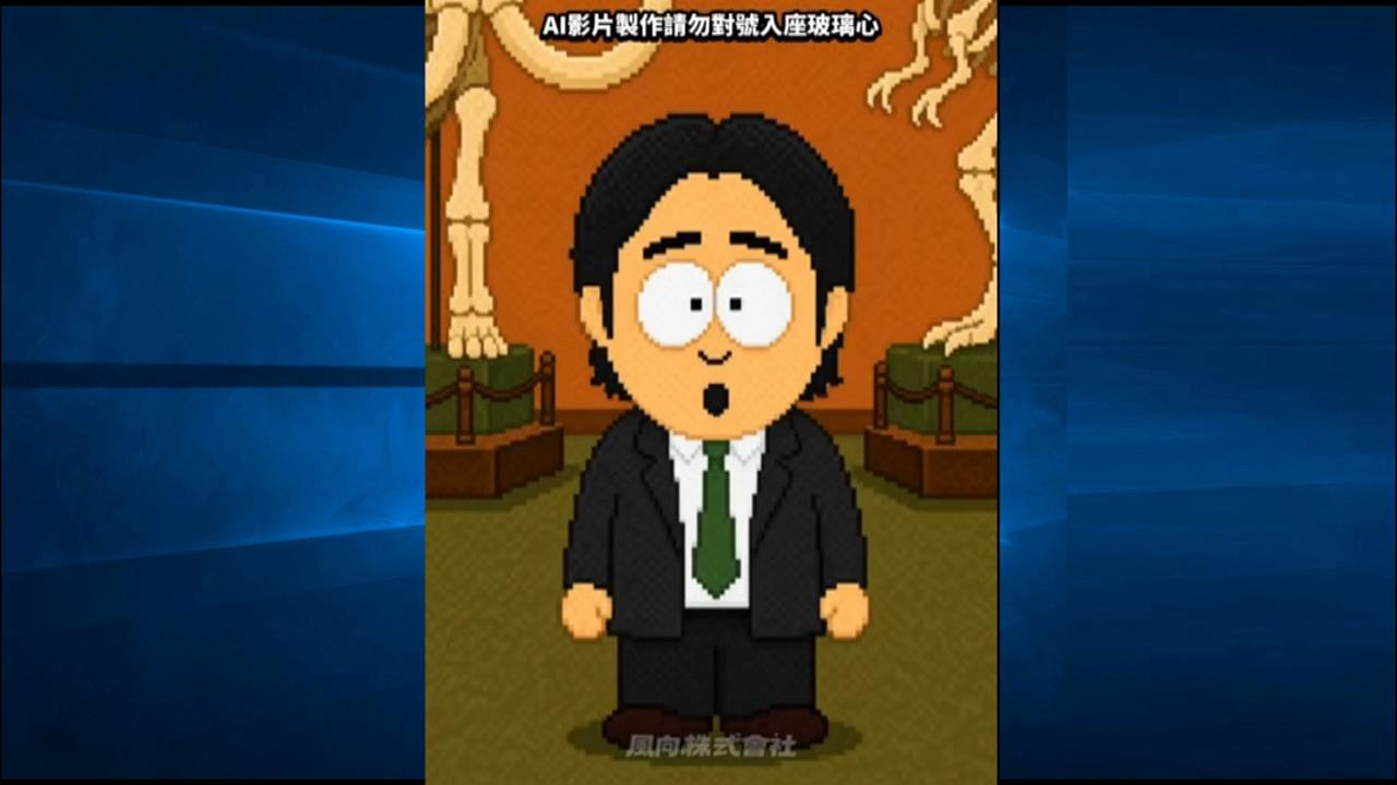 推　「查水錶遊戲」影片嘲諷　//府：言論自由不代表可冒用聲音
