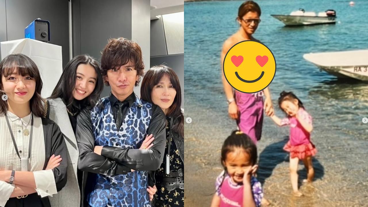 木村拓哉53歲生日竟遭愛女出賣 海邊裸上身「腹肌有六塊」帥暈40萬人!