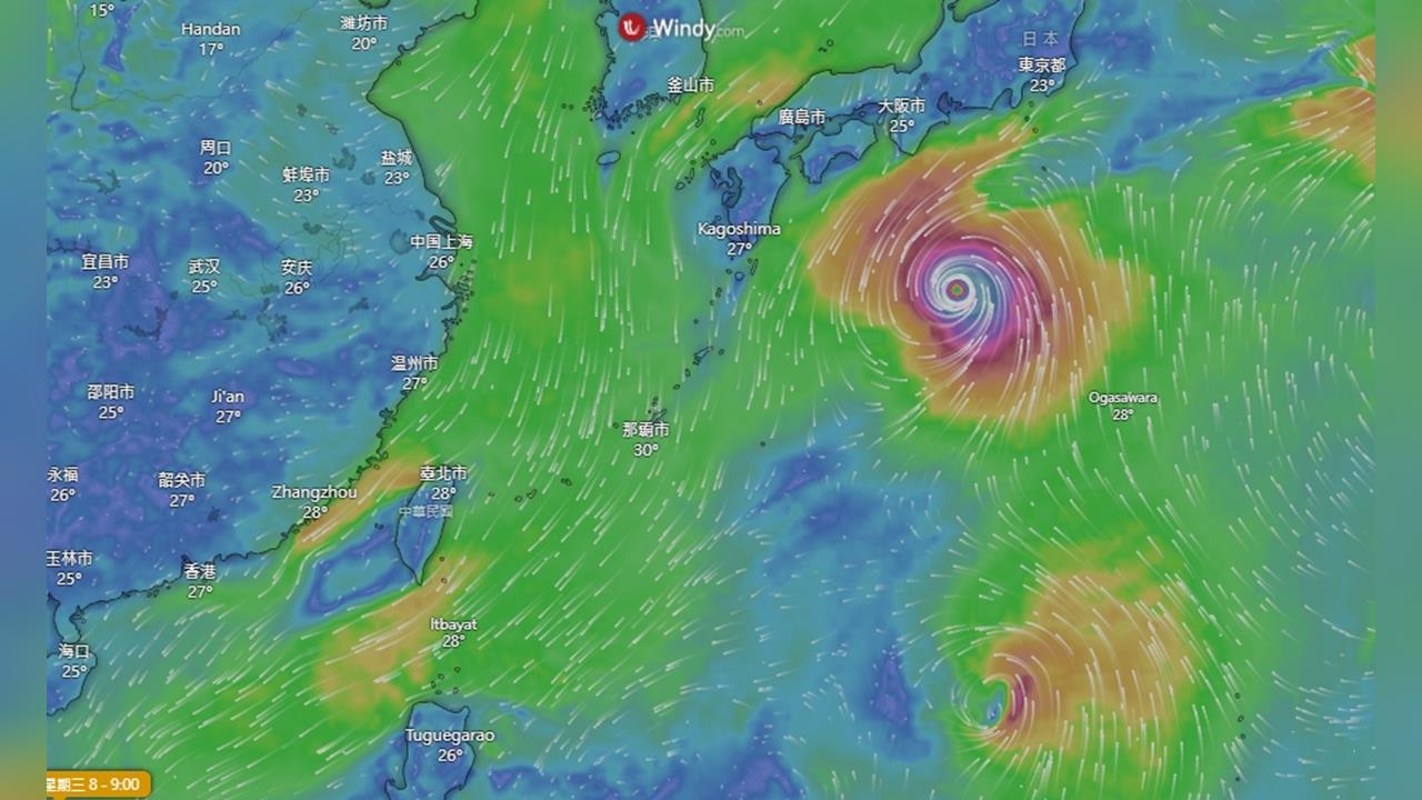 哈隆「寒露」開眼直逼強颱！專家曝「另一新颱風恐生成」雙十連假天氣曝