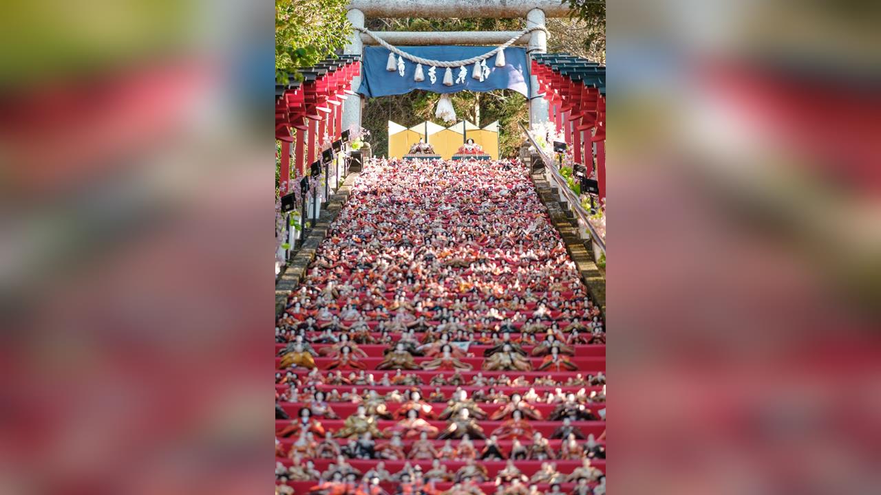 日本3/3女兒節 三重縣商場推「真人娃娃」體驗