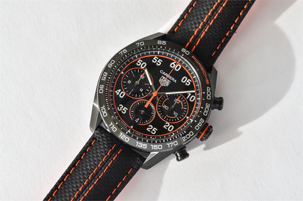 TAG Heuer與Porsche再次聯手　推出「Carrera Chronograph x Porsche Orange Racing」