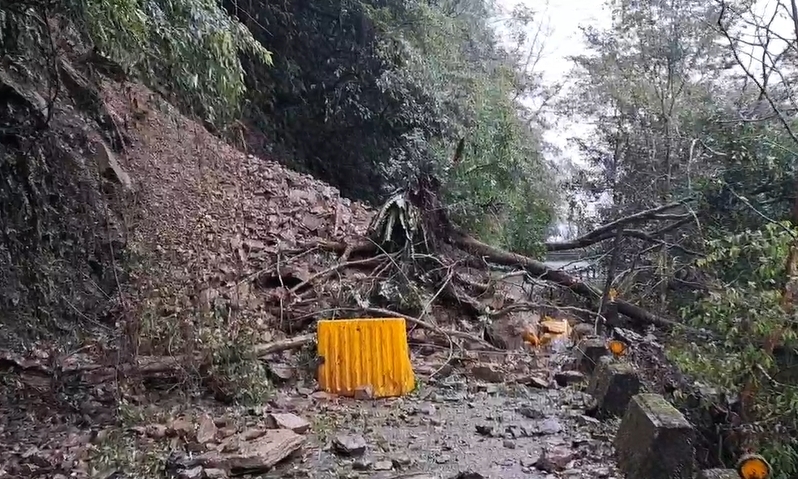 快新聞／福山植物園連外道路坍方！　本週末預警性休園