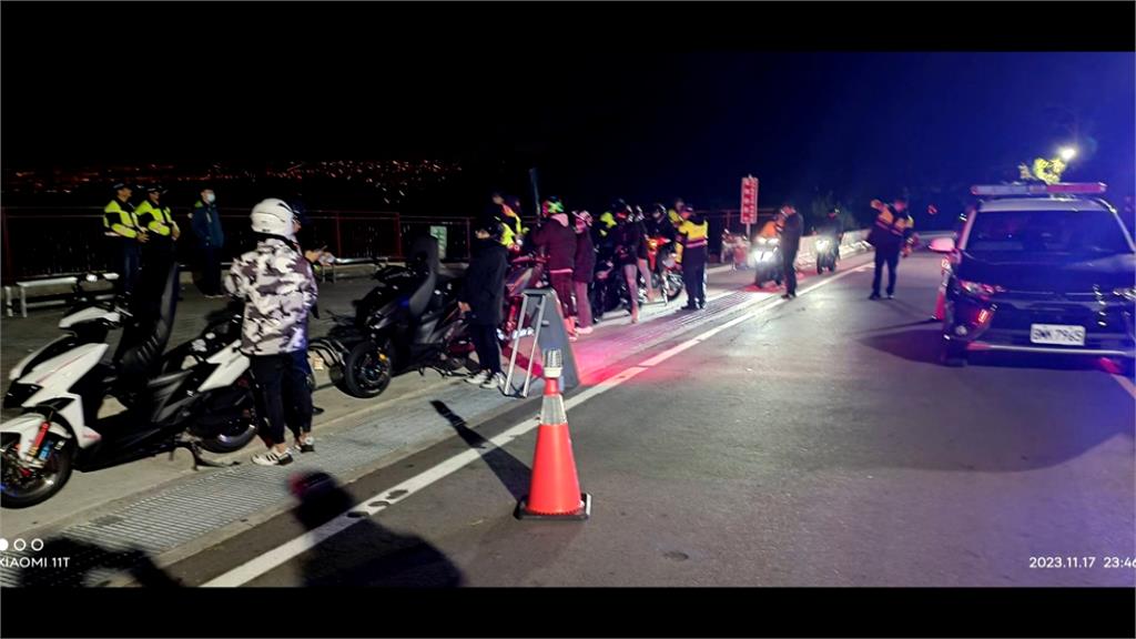 車聚噪音太囂張！埔里警不忍了　聯合太平分局雙向路檢