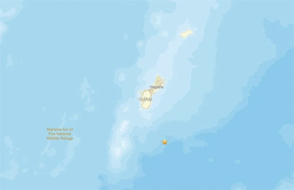 快訊／關島發生規模5.8強震　初判無海嘯威脅、重大災損