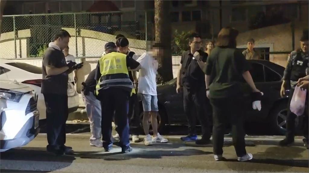 快新聞／台中毒品通緝犯開車撞警車！　安全氣囊全爆遭上銬逮捕