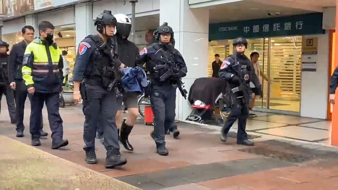 快新聞／北市中信銀行被搶！蒙面人持BB槍挾持行員　蔣萬安：儘速釐清案情