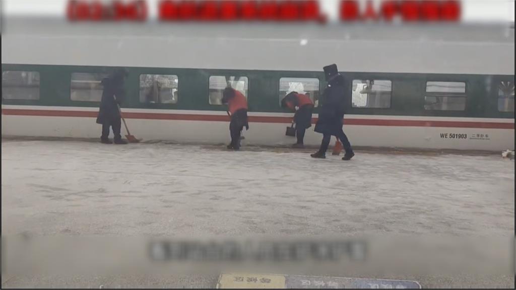 中國最可怕的春運！遇上歷史性暴雪　　武漢上百架飛機結冰、高鐵降速剩10km