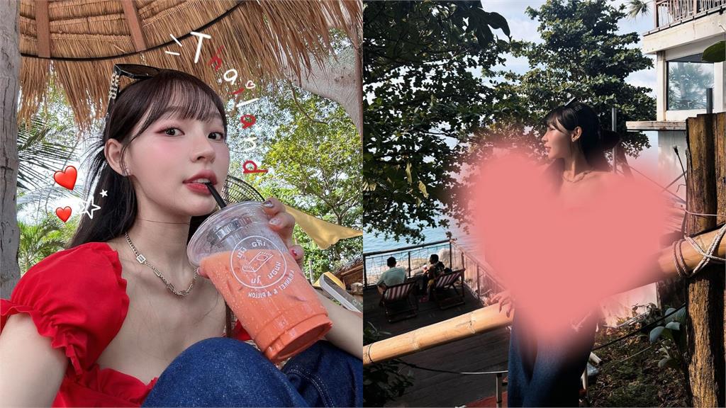 女神林襄泰國遊「穿搭心機」全洩!「白褲頭外露」網一片倒:扛不住啦…