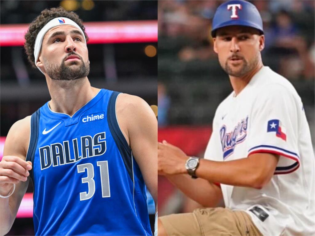 MLB(影)/三分射手變最強投手!獨行俠K湯替遊騎兵開球「超精準落進好球帶」
