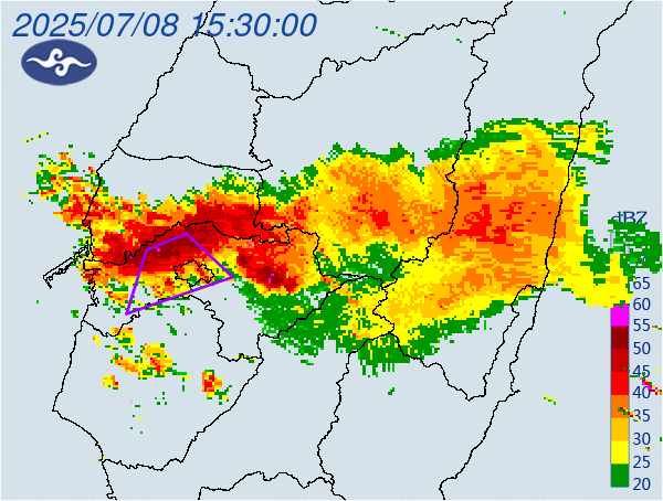快新聞/國家警報狂響!彰化才遭摧殘 大雷雨轉轟炸2縣市