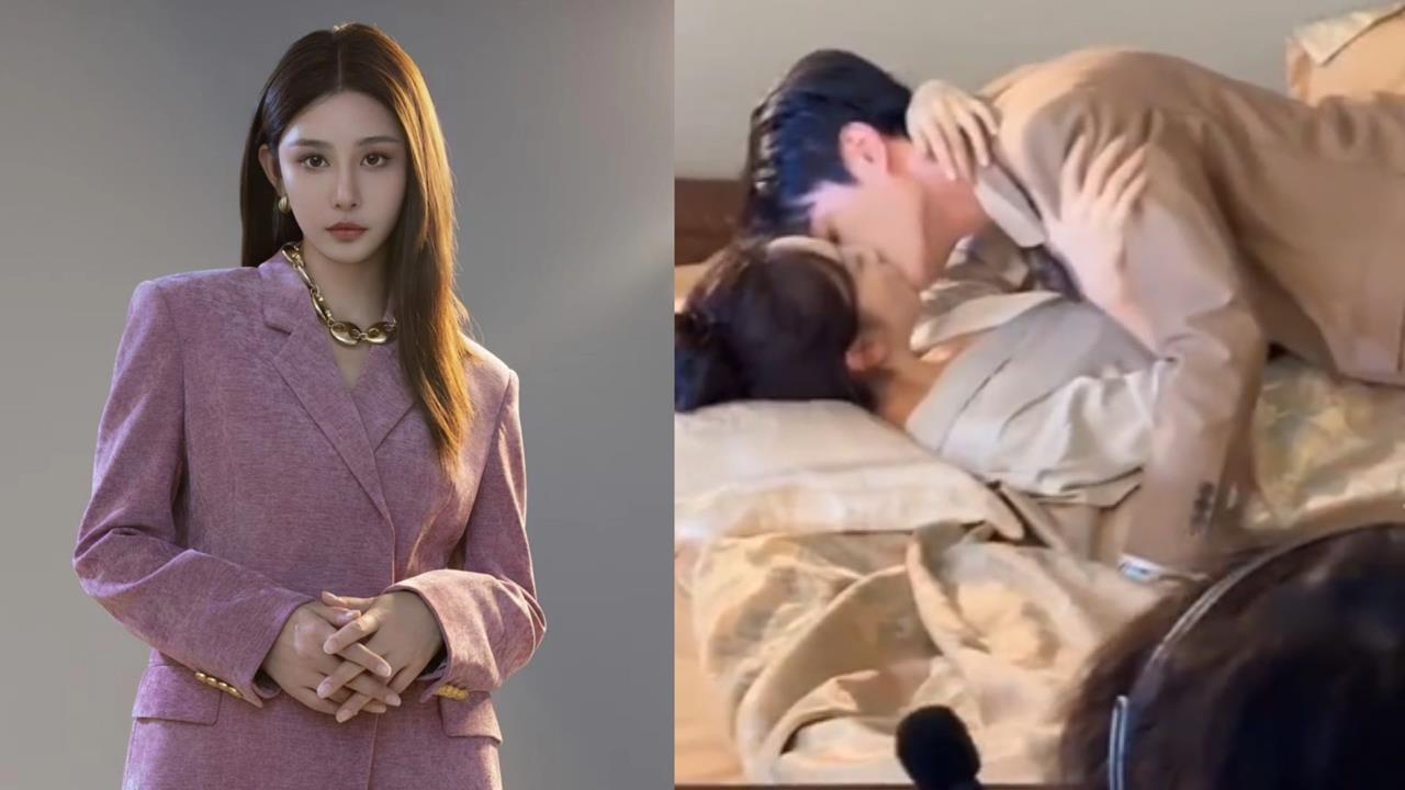 中國短劇女神傳「10天拍99場吻戲」遭男友提分手！她拍片認：已分開…