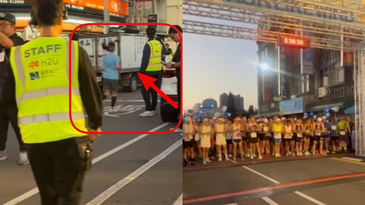 新竹馬拉松爆「貨車闖賽道」驚魂!綠議員怒轟市府:拿跑者的安全來賭博