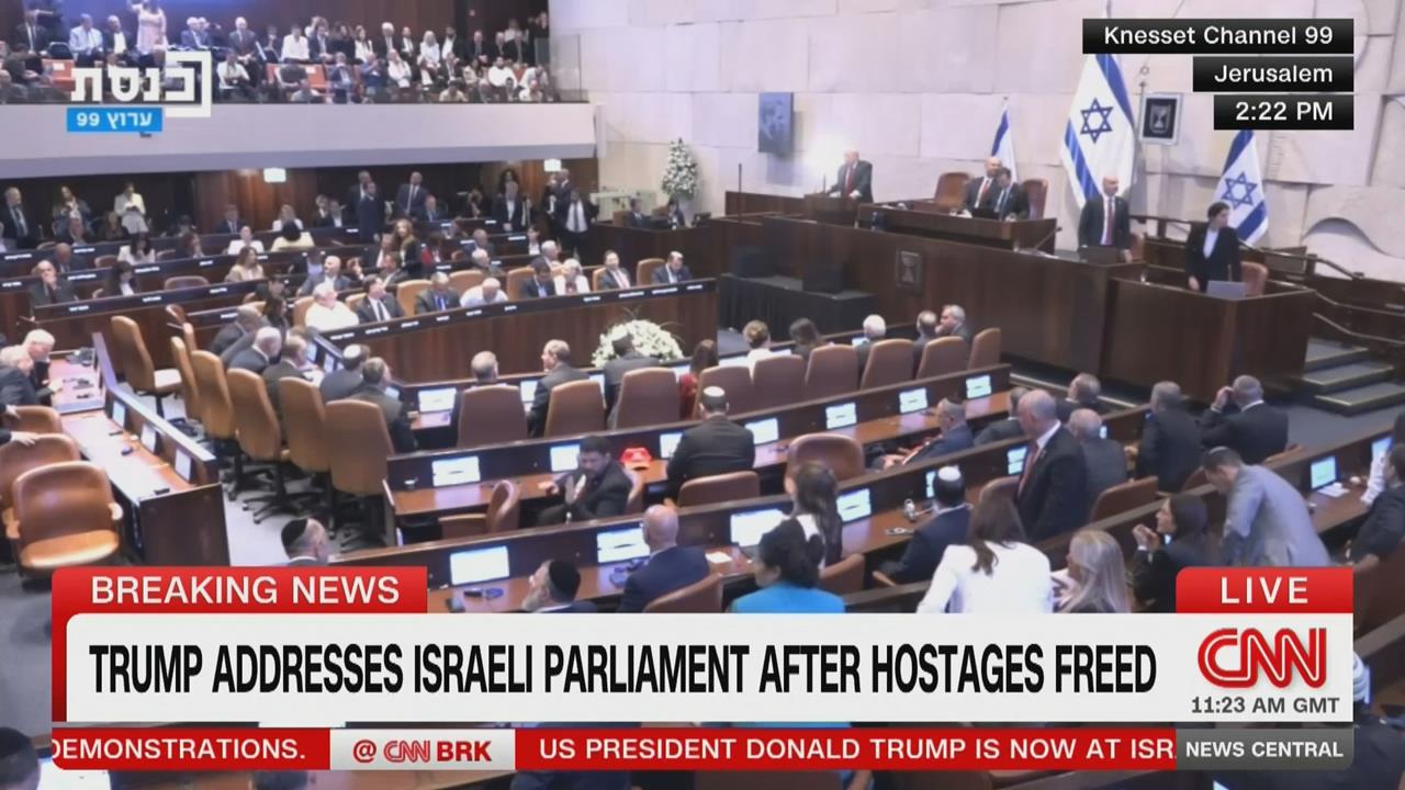 以色列人質回家 川普:新中東的歷史曙光