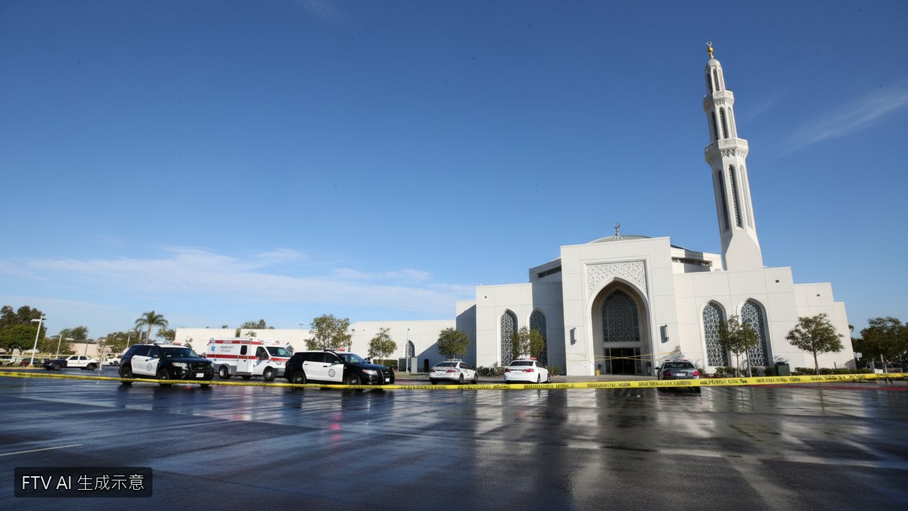 加州聖地牙哥清真寺驚傳槍擊!3人不幸喪命 2名青少年槍手自戕身亡