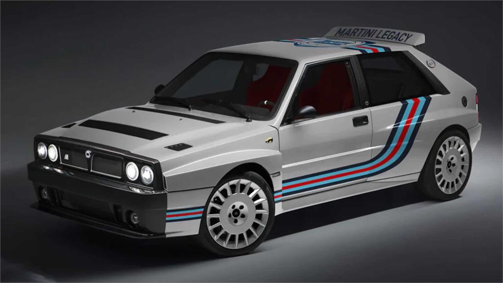 Martini Racing經典彩繪上身　最後的特別版本Lancia Delta Futurista發表