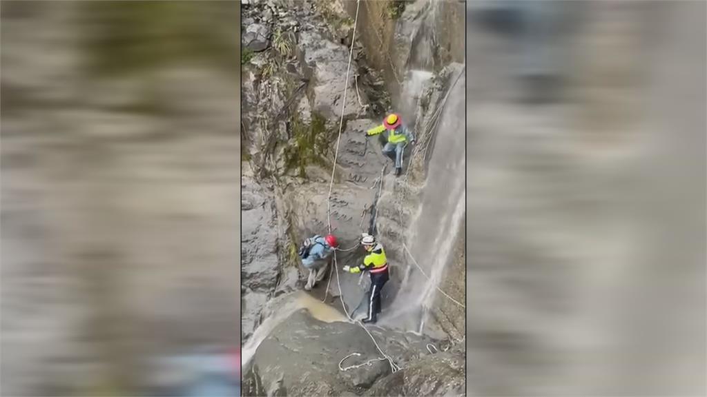 阿里山眠月線水瀑阻路　20山友受困幸全員獲救