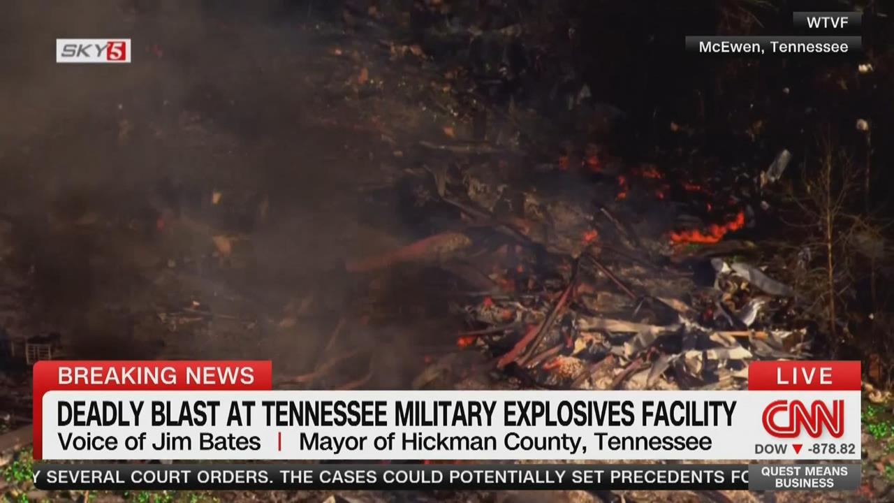 美田納西州炸藥工廠爆炸！　19人失蹤恐全數罹難