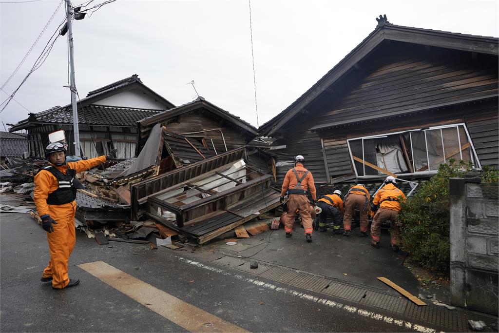 日7.6強震釀輪島市大火燒200棟房屋　增至64死