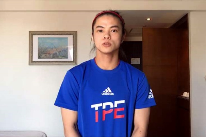 腿傷無法參賽 許淑淨錄影片幫台灣隊加油