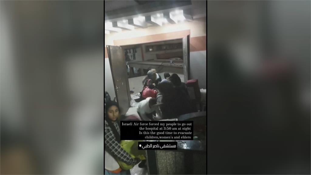 不顧國際譴責！稱為營救人質攻堅　以軍轟炸甘尤尼斯兩大醫院