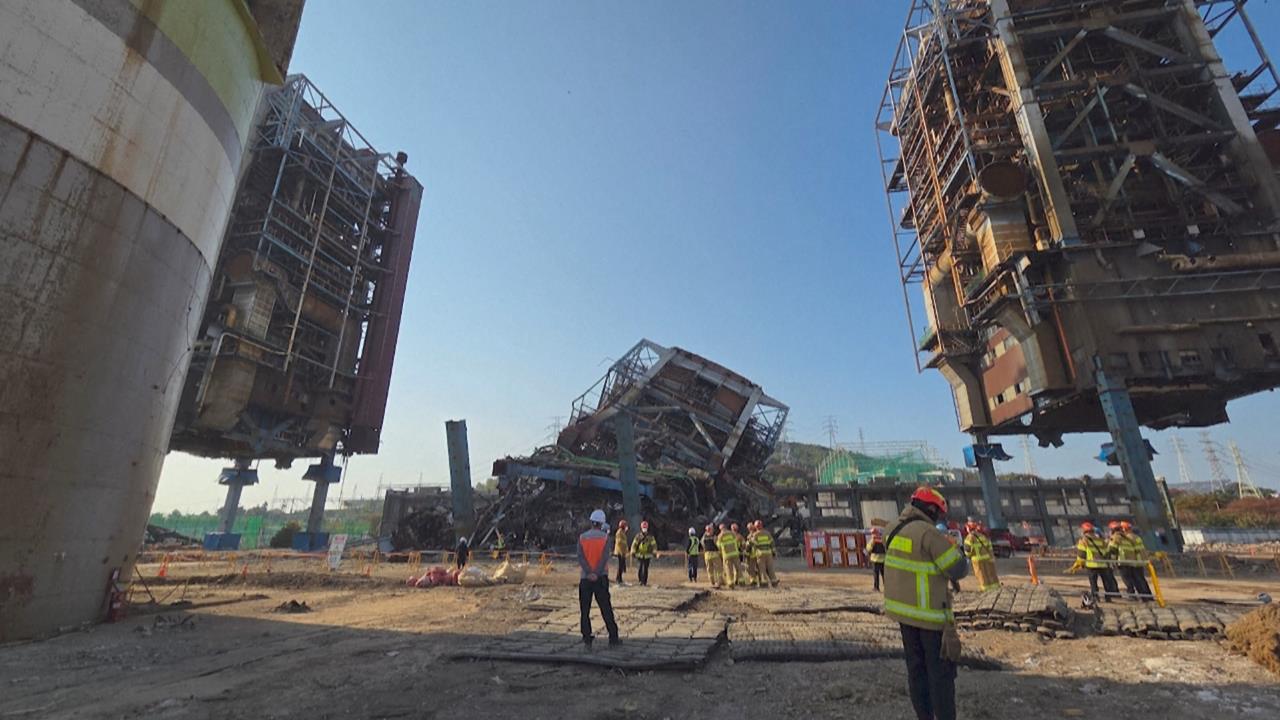 南韓蔚山鍋爐塔倒塌5人遭埋 總統李在明指示全力搶救