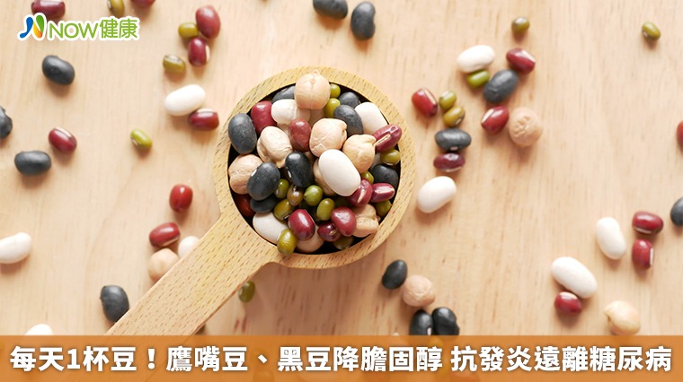 每天1杯豆!鷹嘴豆、黑豆降膽固醇 抗發炎遠離糖尿病