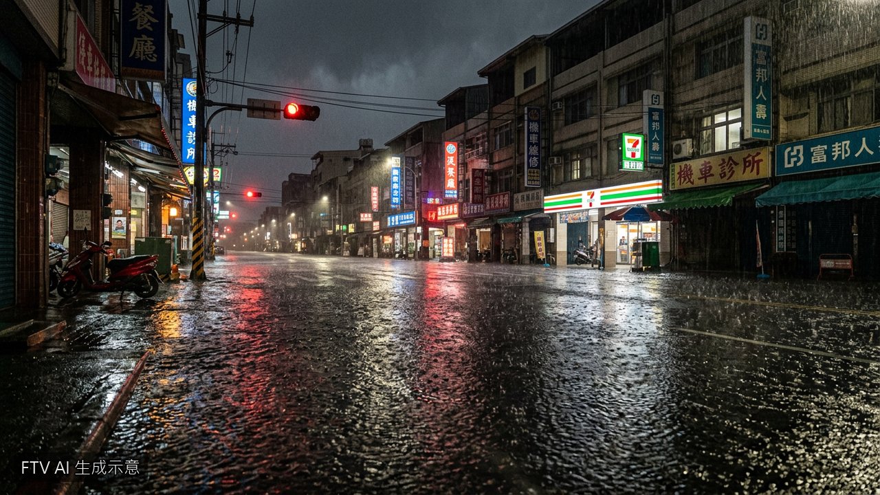 暴雨襲南台灣多縣市停班停課　台積電維持正常營運