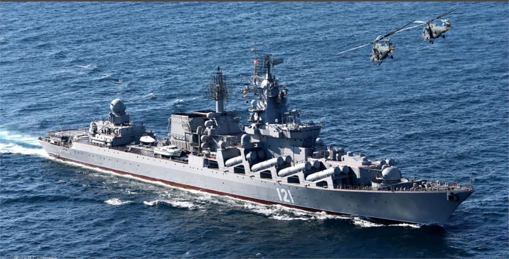 快新聞／俄「莫斯科號」遭烏克蘭飛彈炸毀沉沒　外媒：至少200名海軍死亡